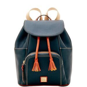 Dooney & Bourke Pebble Grain Large Murphy Backpack - Black